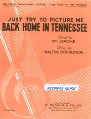 cover: Back Home In Tennessee, Walter Donaldson