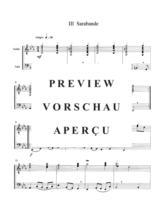gallery: Suite for Tuba and Guitar , , (Tuba + E-Gitarre)