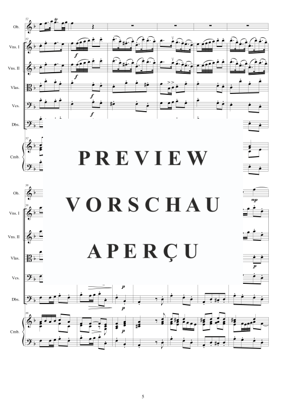 Produktgalerie: Seite 6 von 11 Concerto No.2 in D-Moll Op.9, , Oboe Solo, Streicher Ensemble und Cembalo BC