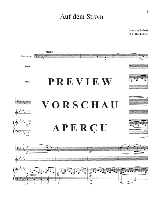 Produktgalerie: Seite 3 von 21 Auf dem Strom , , (Singstimme, Euphonium + Klavier)