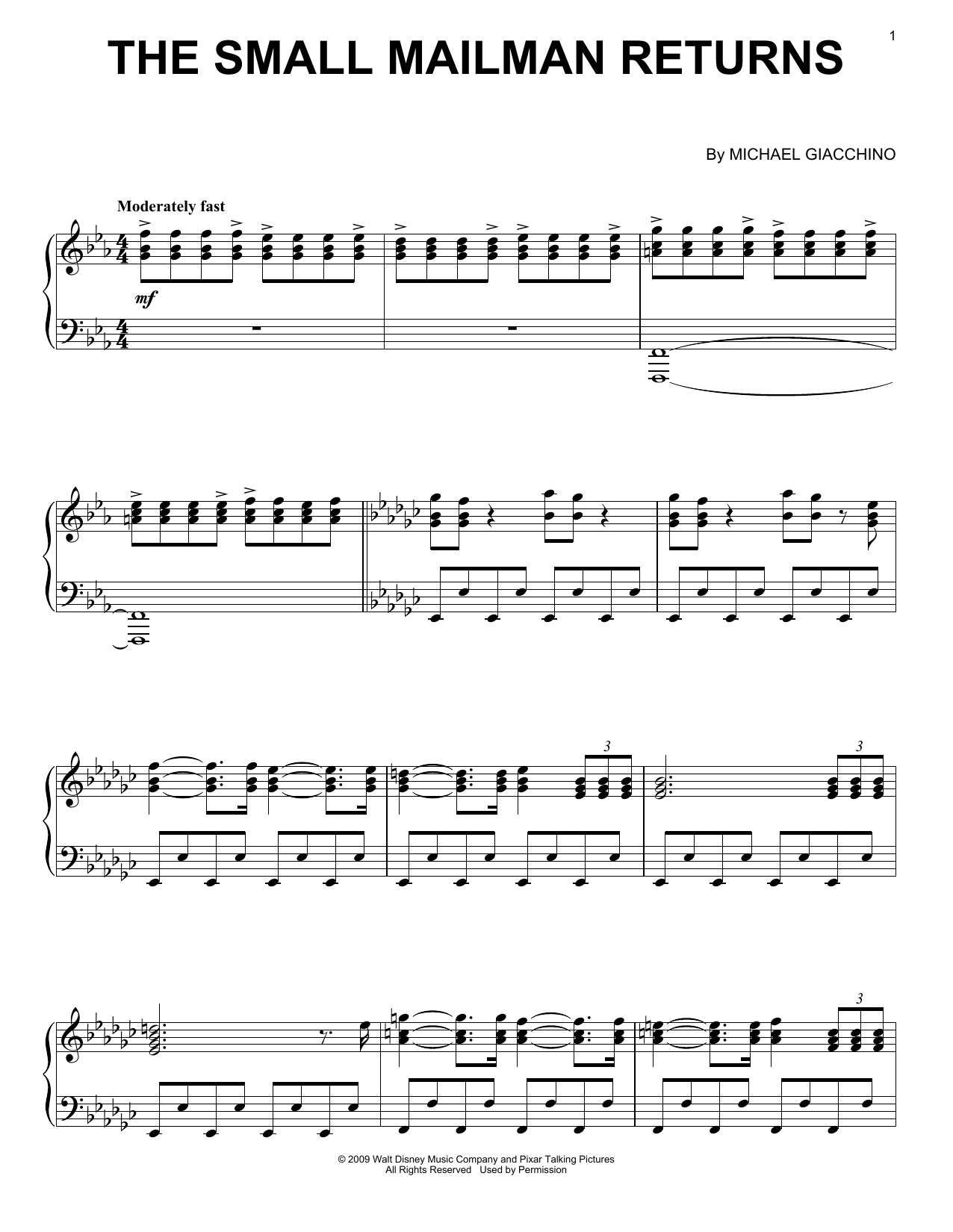 Product gallery: Page 1 of 1 The Small Mailman Returns, Michael Giacchino