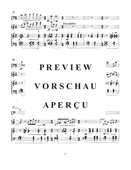 Produktgalerie: Seite 9 von 21 Sonatina , , (Euphonium, Marimba + Klavier)