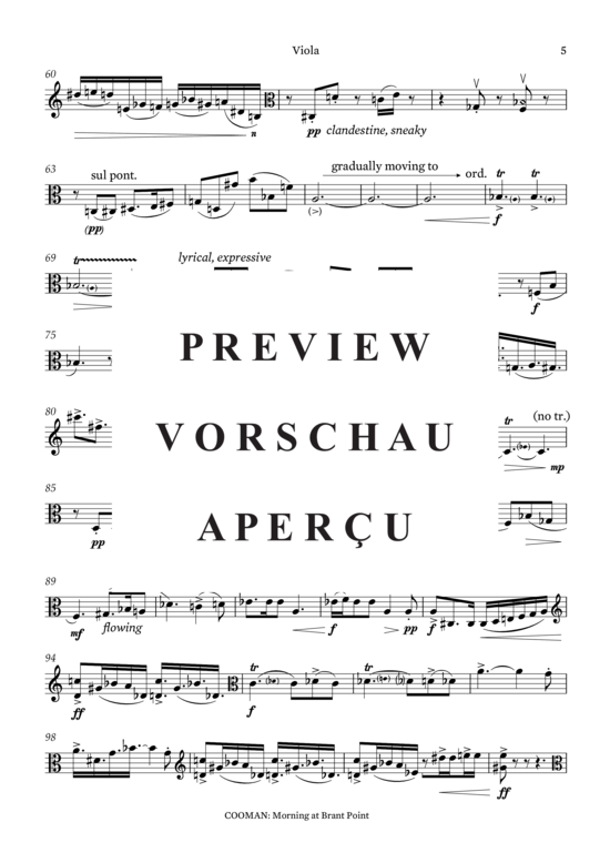 Produktgalerie: Seite 13 von 21 Morning at Brant Point , , (Duett für Viola + Violoncello)