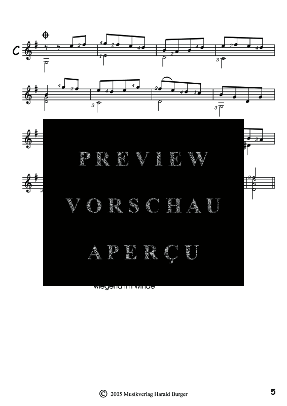 Produktgalerie: Seite 8 von 11 Wolkenflug, , Gitarre Solo