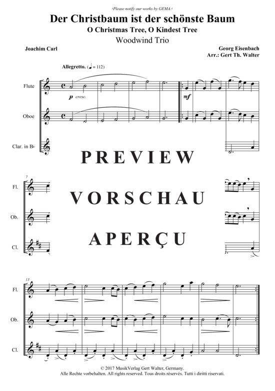 Produktbild zu: Der Christbaum ist der schönste Baum Georg Eisenbach