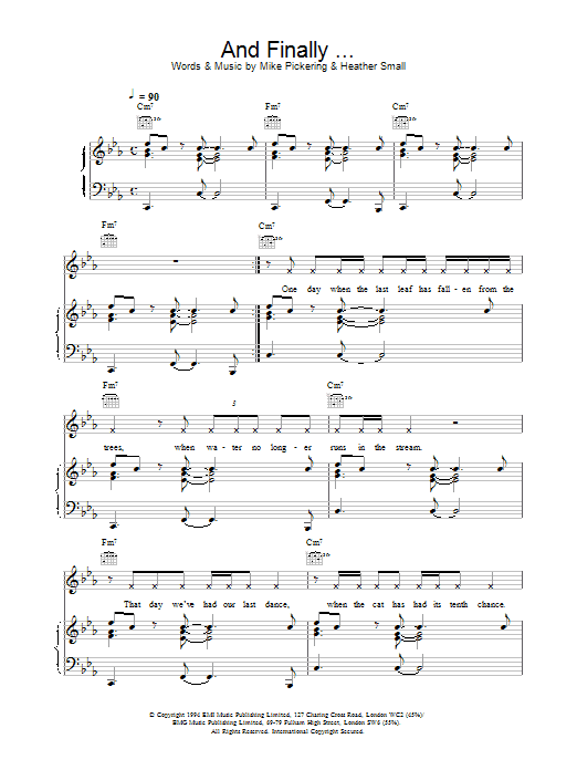 Product picture to: And Finally