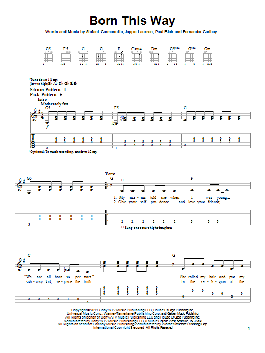 Produktbild zu:  Born This Way - Lady Gaga