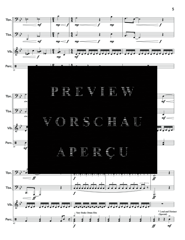 Produktgalerie: Seite 9 von 11 Mudflap Icicles, , (Duett Posaune, Tuba und Percussion)