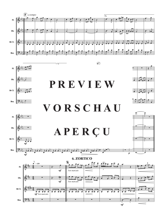 Produktgalerie: Seite 12 von 21 Espana – 6 Sätze , , (Holzbläser-Quintett)