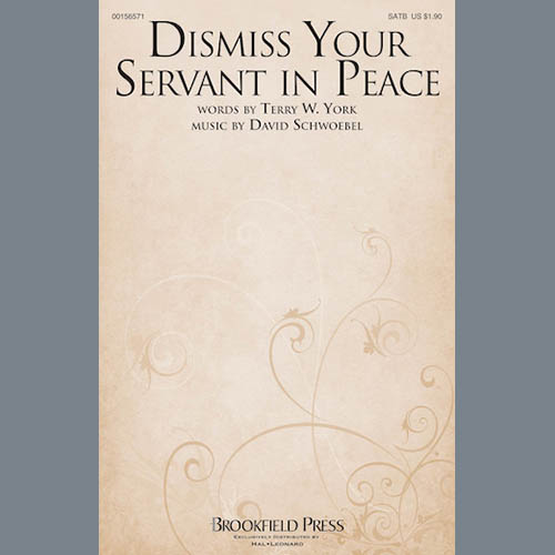 cover: Dismiss Your Servant In Peace, David Schwoebel, Chor