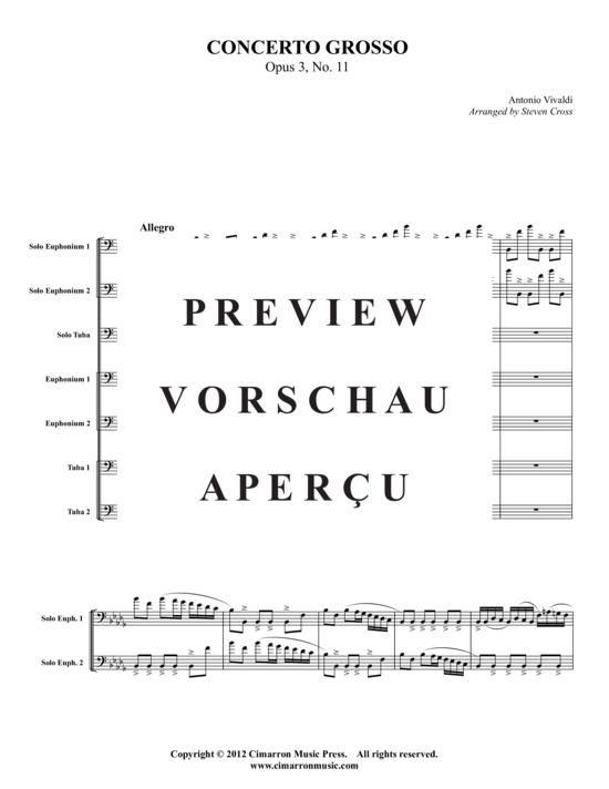 Product gallery: Page 2 of 21 Concerto Grosso , , (Tuba Ensemble)