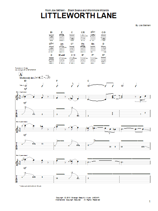 Produktgalerie: Seite 1 von 1 Littleworth Lane, Joe Satriani, Gitarre