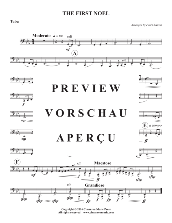 Produktgalerie: Seite 10 von 10 The First Noel , , (Blechbläserquintett)