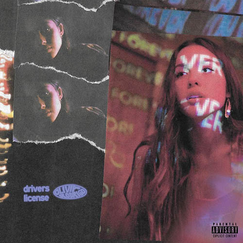 cover: drivers license, Olivia Rodrigo