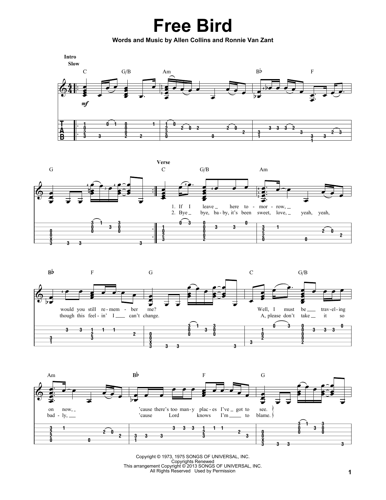 Produktbild zu: Free Bird