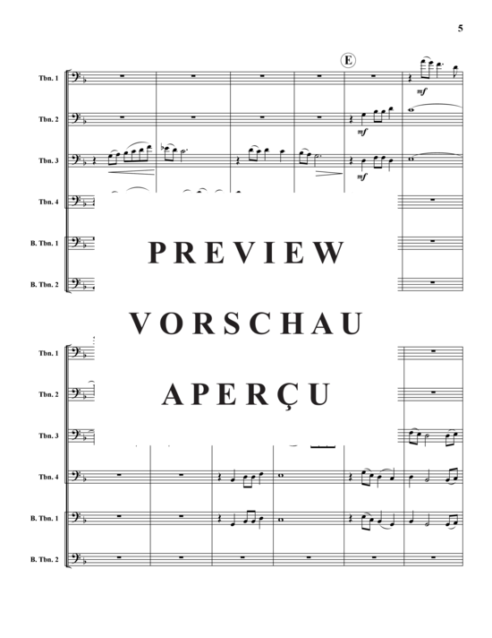 Product gallery: Page 6 of 21 Oh Bury Me Not On The Lone Prairie , , (Trombone ensemble)