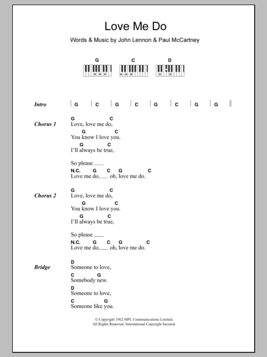 Product gallery: Page 1 of 1 Love Me Do, The Beatles