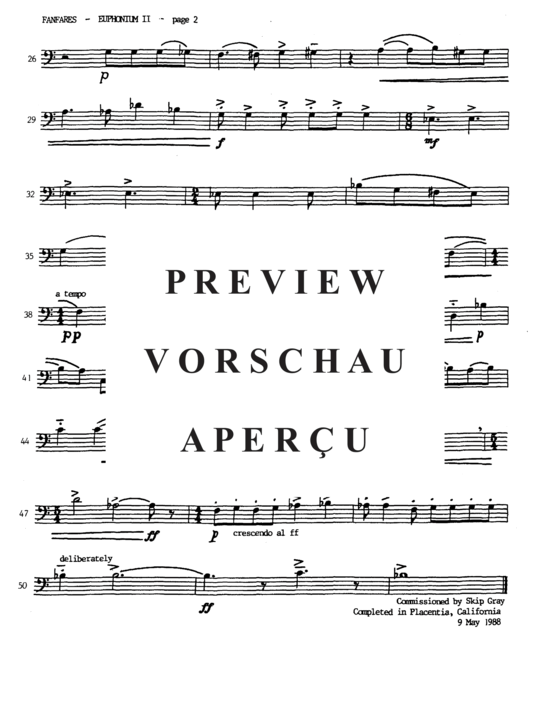 Product gallery: Page 6 of 10 Fanfares , , (Tuba Quartett EETT)