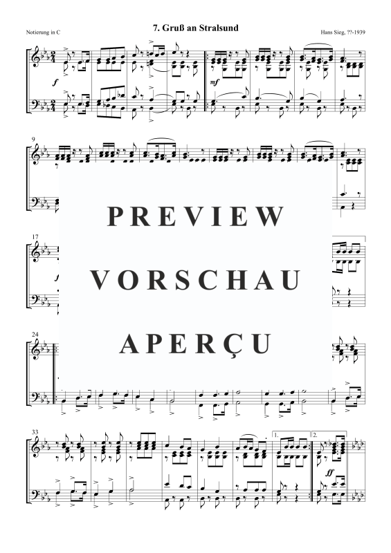 Product gallery: Page 2 of 5 Gruß an Stralsund, , Trombone Choir