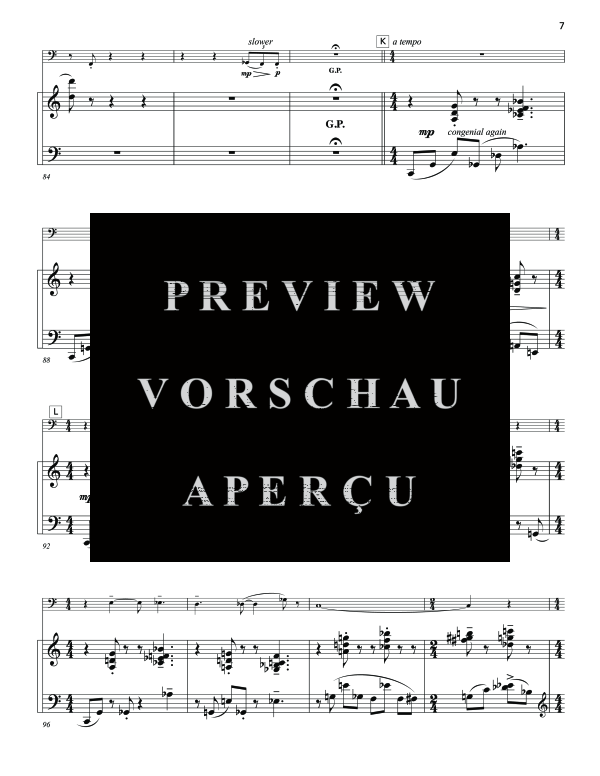 Product gallery: Page 11 of 11 Mark My Words, , (euphonium and piano)