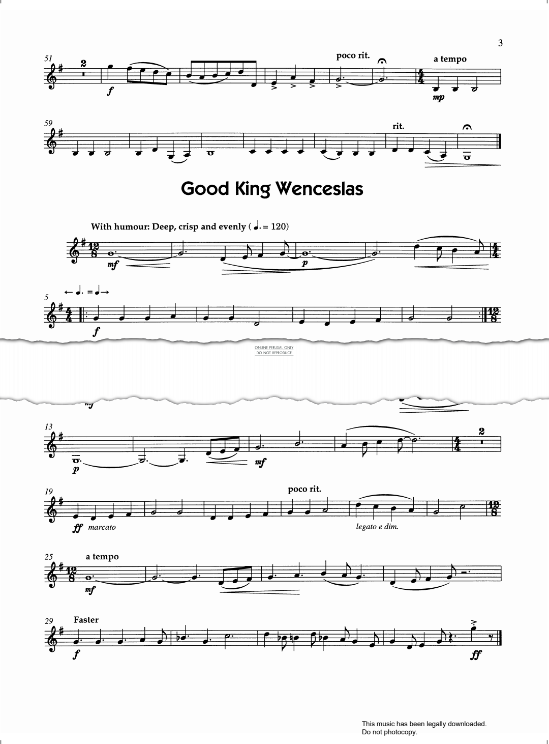 Product gallery: Page 1 of 1 Good King Wenceslas, Traditional