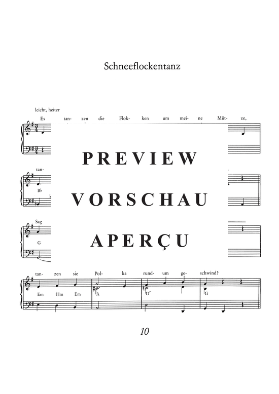Product gallery: Page 11 of 21 Die Schneeflockenmühle , , Piano and Voice
