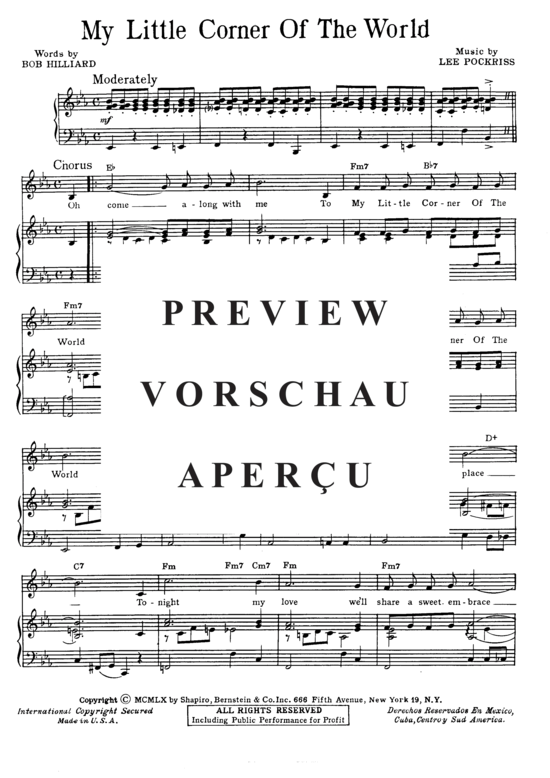 Produktgalerie: Seite 3 von 8 My Littler Corner Of The World , Bryant, Anita , Klavier und Gesang