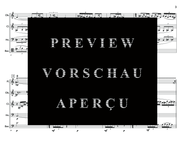 Produktgalerie: Seite 7 von 11 Rite of Spring, The , , (Holzbläser Quintett)