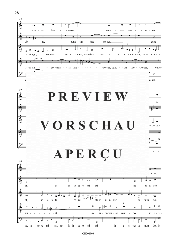 Produktgalerie: Seite 3 von 4 Gaude Maria, , Gemischter Chor 5-stimmig