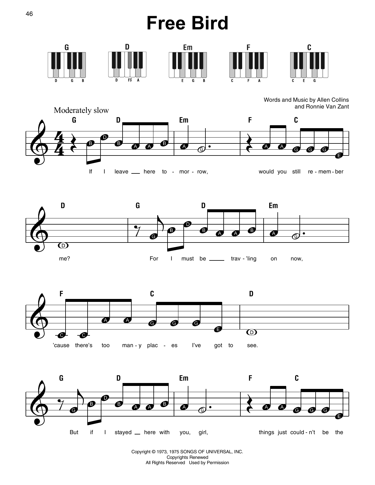 Produktbild zu: Free Bird