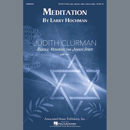 cover: Meditation, Larry Hochman, Chor