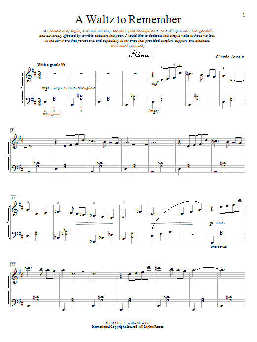 Product picture to: A Waltz To Remember