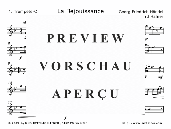 gallery: Feuerwerksmusik - La Réjouissance, , (Blechbläser Ensemble)