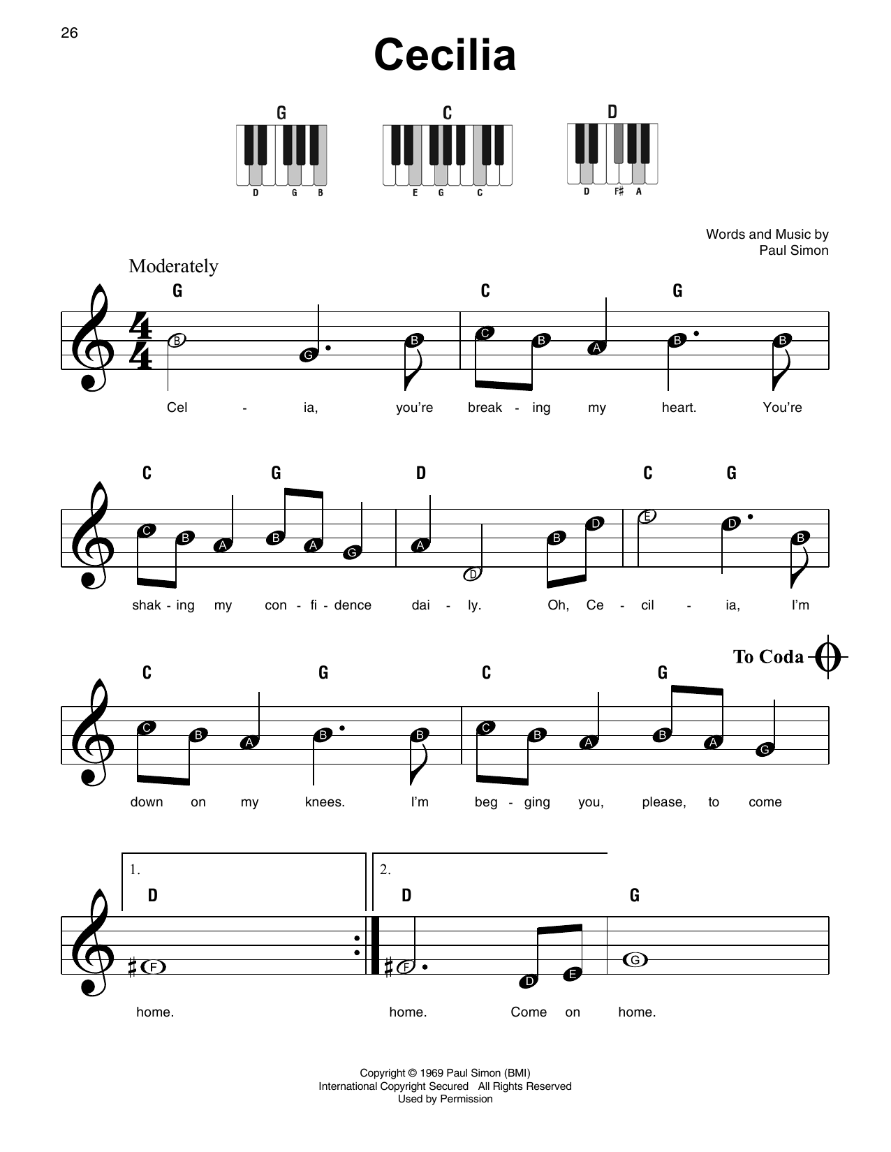 Produktbild zu: Cecilia