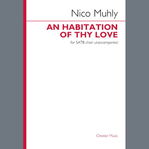 cover: An Habitation Of Thy Love, Nico Muhly, Chor