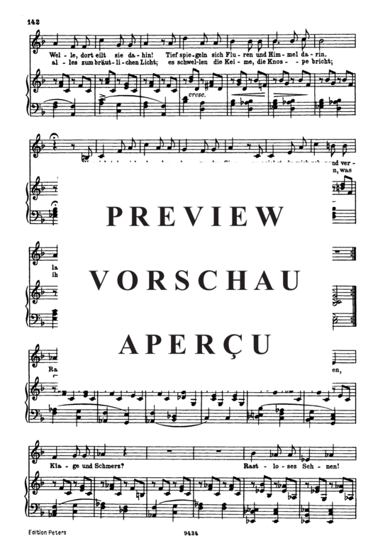 Product gallery: Page 4 of 5 Frühlingssehnsucht, D.957-3 (Schwanengesang), , Low Voice and Piano