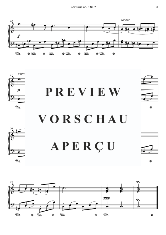 gallery: Träumerische Nachtstücke - Vereinfachte Klavierstücke für innere Ruhe, , Klavier Solo