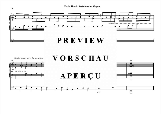 Product gallery: Page 19 of 19 Variations , , (Orgel Solo)