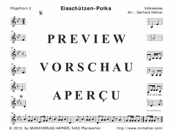 gallery: Eisschützen-Polka, , (Holz- und Blechbläser)
