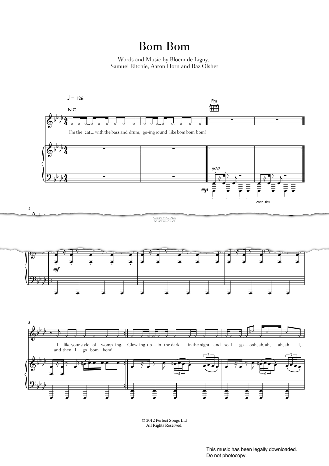 Product gallery: Page 1 of 1 Bom Bom, Sam and the Womp