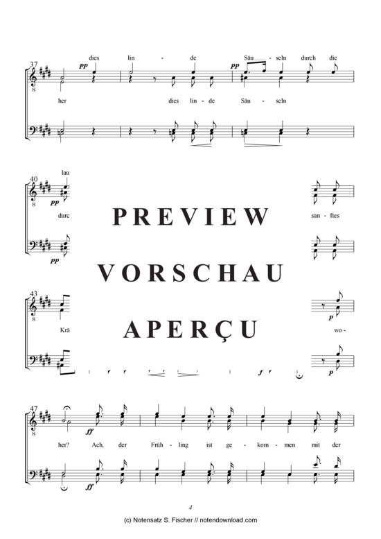 Product gallery: Page 5 of 7 Frühlingsnahen , , (male choir)