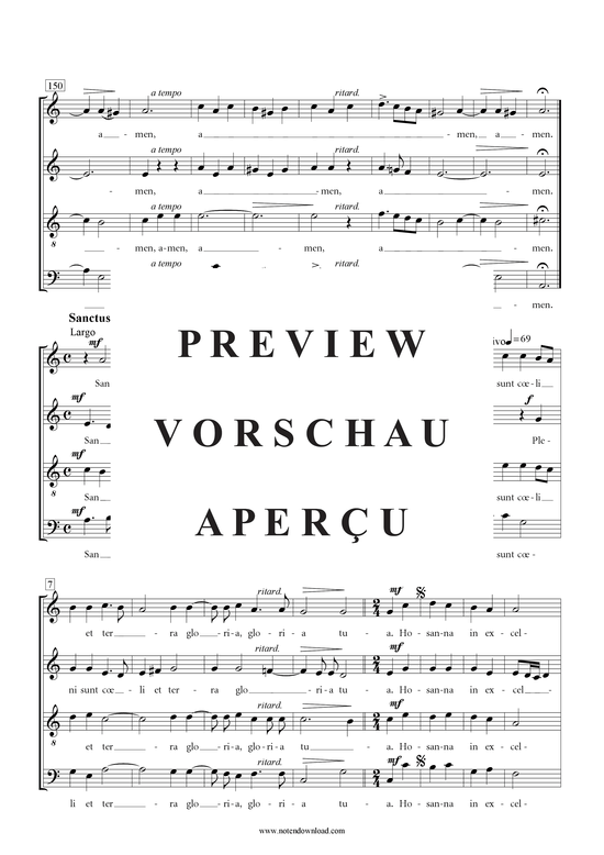 Produktgalerie: Seite 16 von 18 Messe , , (Gemischter Chor SATB)