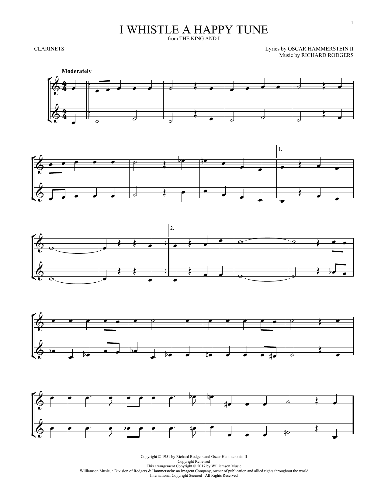 Product gallery: Page 1 of 1 I Whistle A Happy Tune, Rodgers & Hammerstein