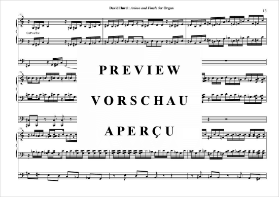 Product gallery: Page 14 of 17 Arioso and Finale , , (Orgel Solo)