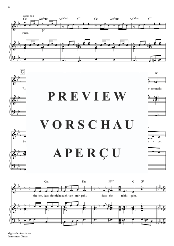 Product gallery: Page 7 of 11 In Meinem Garten, Mey, Reinhard, Klavier, Gesang & Akkorde