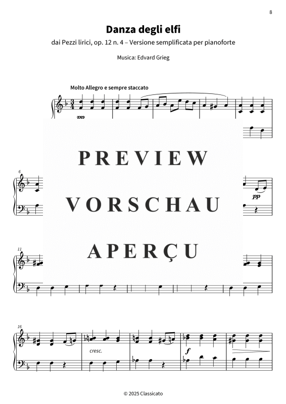 Produktgalerie: Seite 10 von 11 Leggerezza danzante - Opere per pianoforte semplificate - vivaci, giocose e spumeggianti, , Klavier Solo