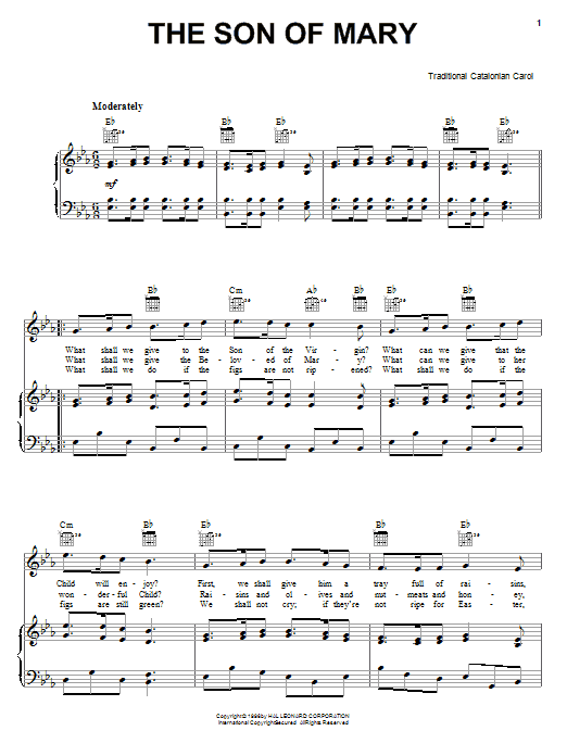 Product gallery: Page 1 of 1 The Son Of Mary, Traditional