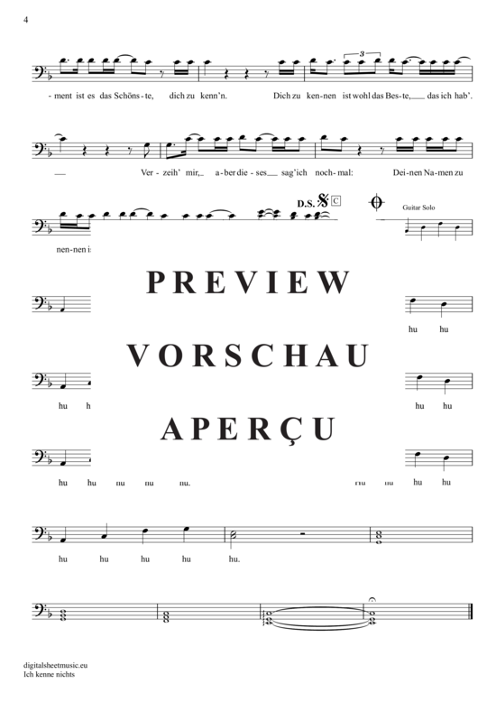 Product gallery: Page 5 of 5 Ich Kenne Nichts (Das So Schön Ist Wie Du) , Naidoo, Xavier,  (trombone / baritone)