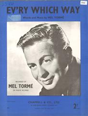 cover: Ev'ry Which Way, Mel Tormé