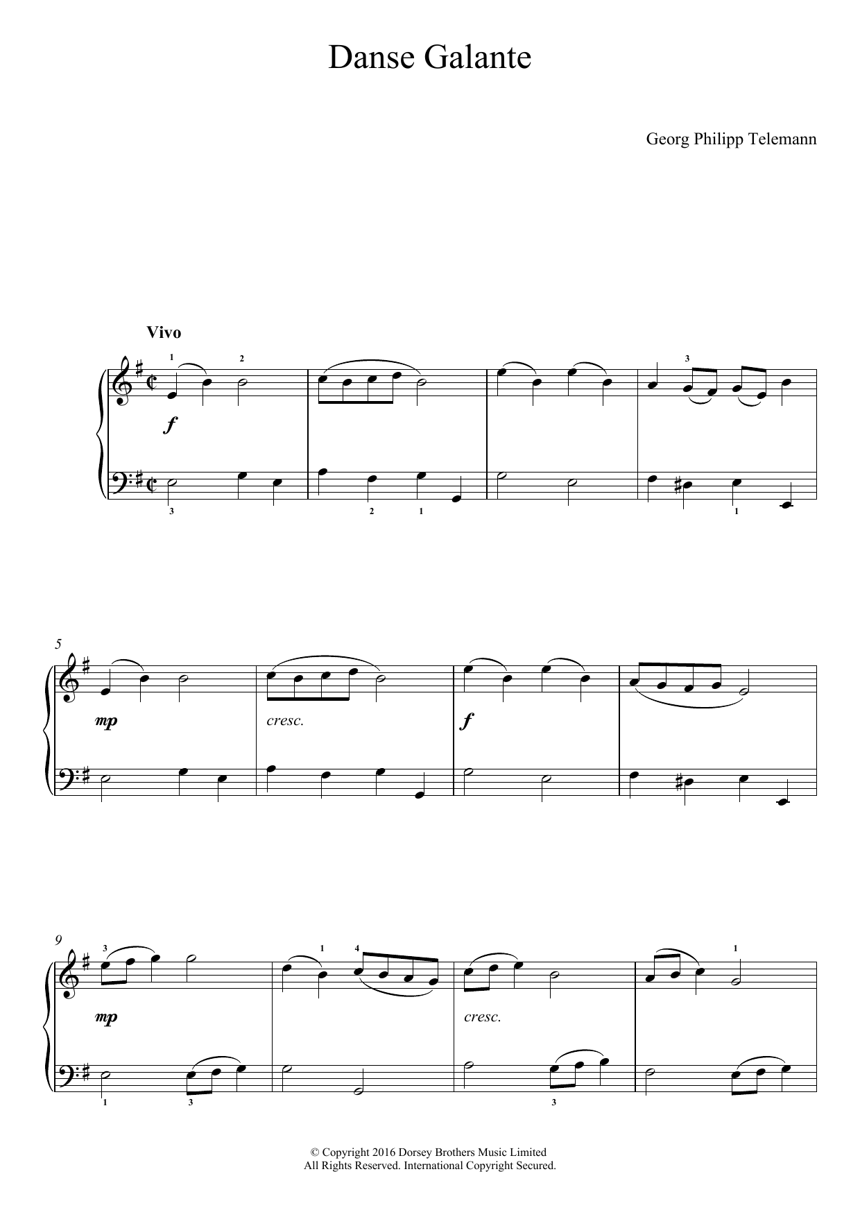Produktbild zu: Danse Galante